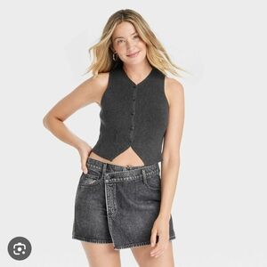 Universal Thread Women's Button-Front Sweater Vest